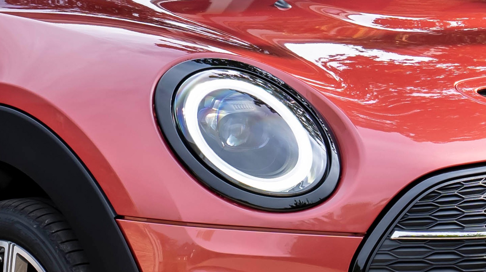 LED 헤드라이트.